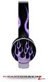 Metal Flames Purple Decal Style Skin (fits Sol Republic Tracks Headphones - HEADPHONES NOT INCLUDED) 