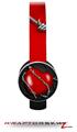 Barbwire Heart Red Decal Style Skin (fits Sol Republic Tracks Headphones - HEADPHONES NOT INCLUDED) 