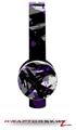 Abstract 02 Purple Decal Style Skin (fits Sol Republic Tracks Headphones - HEADPHONES NOT INCLUDED) 