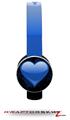 Glass Heart Grunge Blue Decal Style Skin (fits Sol Republic Tracks Headphones - HEADPHONES NOT INCLUDED) 