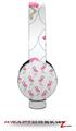 Flamingos on White Decal Style Skin (fits Sol Republic Tracks Headphones - HEADPHONES NOT INCLUDED) 