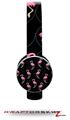 Flamingos on Black Decal Style Skin (fits Sol Republic Tracks Headphones - HEADPHONES NOT INCLUDED) 