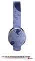 Feminine Yin Yang Blue Decal Style Skin (fits Sol Republic Tracks Headphones - HEADPHONES NOT INCLUDED) 