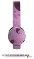 Feminine Yin Yang Purple Decal Style Skin (fits Sol Republic Tracks Headphones - HEADPHONES NOT INCLUDED) 