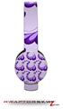 Petals Purple Decal Style Skin (fits Sol Republic Tracks Headphones - HEADPHONES NOT INCLUDED) 