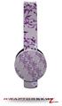 Victorian Design Purple Decal Style Skin (fits Sol Republic Tracks Headphones - HEADPHONES NOT INCLUDED) 