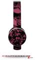 Skulls Confetti Pink Decal Style Skin (fits Sol Republic Tracks Headphones - HEADPHONES NOT INCLUDED) 