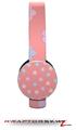 Pastel Flowers on Pink Decal Style Skin (fits Sol Republic Tracks Headphones - HEADPHONES NOT INCLUDED) 