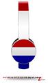 Red White and Blue Decal Style Skin (fits Sol Republic Tracks Headphones - HEADPHONES NOT INCLUDED) 