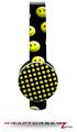 Smileys on Black Decal Style Skin (fits Sol Republic Tracks Headphones - HEADPHONES NOT INCLUDED) 