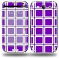 Squared Purple - Decal Style Skin (fits Samsung Galaxy S III S3)
