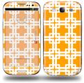 Boxed Orange - Decal Style Skin (fits Samsung Galaxy S III S3)