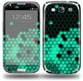 HEX Seafoan Green - Decal Style Skin (fits Samsung Galaxy S III S3)