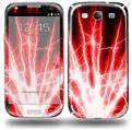 Lightning Red - Decal Style Skin (fits Samsung Galaxy S III S3)
