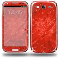 Stardust Red - Decal Style Skin (fits Samsung Galaxy S III S3)