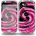 Alecias Swirl 02 Hot Pink - Decal Style Skin (fits Samsung Galaxy S III S3)