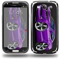 2010 Camaro RS Purple - Decal Style Skin (fits Samsung Galaxy S III S3)