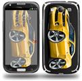 2010 Camaro RS Yellow - Decal Style Skin (fits Samsung Galaxy S III S3)