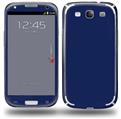 Solids Collection Navy Blue - Decal Style Skin (fits Samsung Galaxy S III S3)