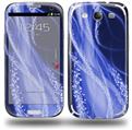 Mystic Vortex Blue - Decal Style Skin (fits Samsung Galaxy S III S3)