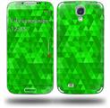 Triangle Mosaic Green - Decal Style Skin (fits Samsung Galaxy S IV S4)