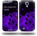 HEX Purple - Decal Style Skin (fits Samsung Galaxy S IV S4)