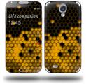 HEX Yellow - Decal Style Skin (fits Samsung Galaxy S IV S4)