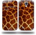 Fractal Fur Giraffe - Decal Style Skin (fits Samsung Galaxy S IV S4)