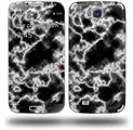 Electrify White - Decal Style Skin (fits Samsung Galaxy S IV S4)