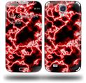 Electrify Red - Decal Style Skin (fits Samsung Galaxy S IV S4)