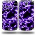 Electrify Purple - Decal Style Skin (fits Samsung Galaxy S IV S4)