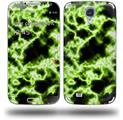 Electrify Green - Decal Style Skin (fits Samsung Galaxy S IV S4)