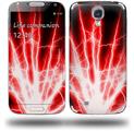 Lightning Red - Decal Style Skin (fits Samsung Galaxy S IV S4)