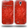 Stardust Red - Decal Style Skin (fits Samsung Galaxy S IV S4)