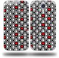 XO Hearts - Decal Style Skin (fits Samsung Galaxy S IV S4)