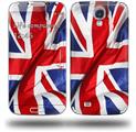 Union Jack 01 - Decal Style Skin (fits Samsung Galaxy S IV S4)