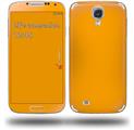 Solids Collection Orange - Decal Style Skin (fits Samsung Galaxy S IV S4)