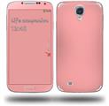 Solids Collection Pink - Decal Style Skin (fits Samsung Galaxy S IV S4)