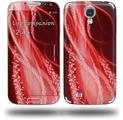 Mystic Vortex Red - Decal Style Skin (fits Samsung Galaxy S IV S4)