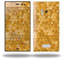 Triangle Mosaic Orange - Decal Style Skin (fits Nokia Lumia 928)