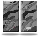 Camouflage Gray - Decal Style Skin (fits Nokia Lumia 928)