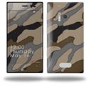 Camouflage Brown - Decal Style Skin (fits Nokia Lumia 928)