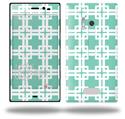 Boxed Seafoam Green - Decal Style Skin (fits Nokia Lumia 928)