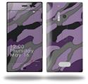 Camouflage Purple - Decal Style Skin (fits Nokia Lumia 928)