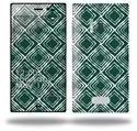 Wavey Hunter Green - Decal Style Skin (fits Nokia Lumia 928)