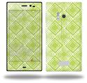Wavey Sage Green - Decal Style Skin (fits Nokia Lumia 928)