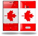 Canadian Canada Flag - Decal Style Skin (fits Nokia Lumia 928)