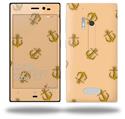 Anchors Away Peach - Decal Style Skin (fits Nokia Lumia 928)