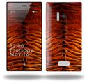 Fractal Fur Tiger - Decal Style Skin (fits Nokia Lumia 928)