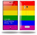 Rainbow Stripes - Decal Style Skin (fits Nokia Lumia 928)
